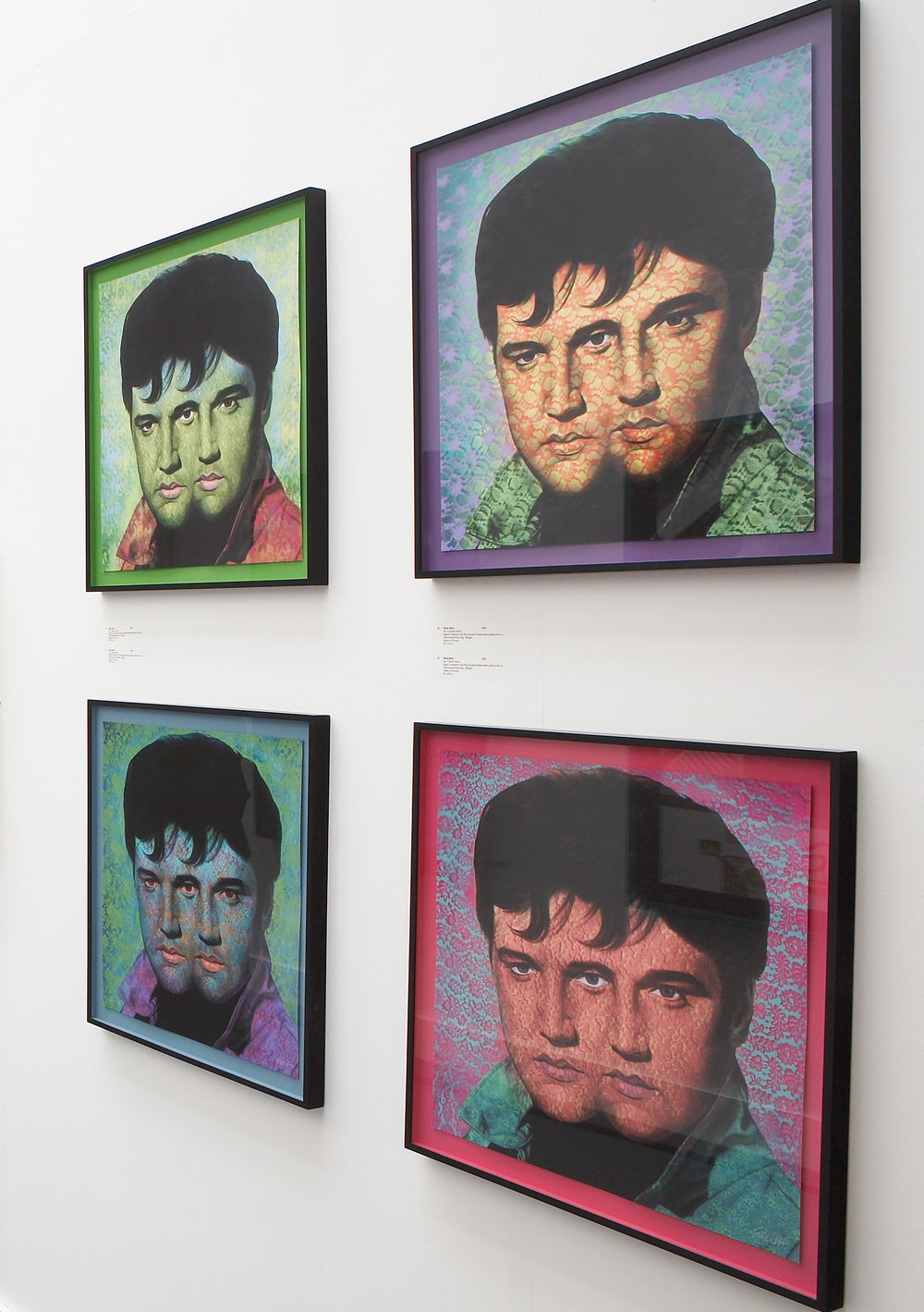 ELVIS ELVIS set of four unframed prints