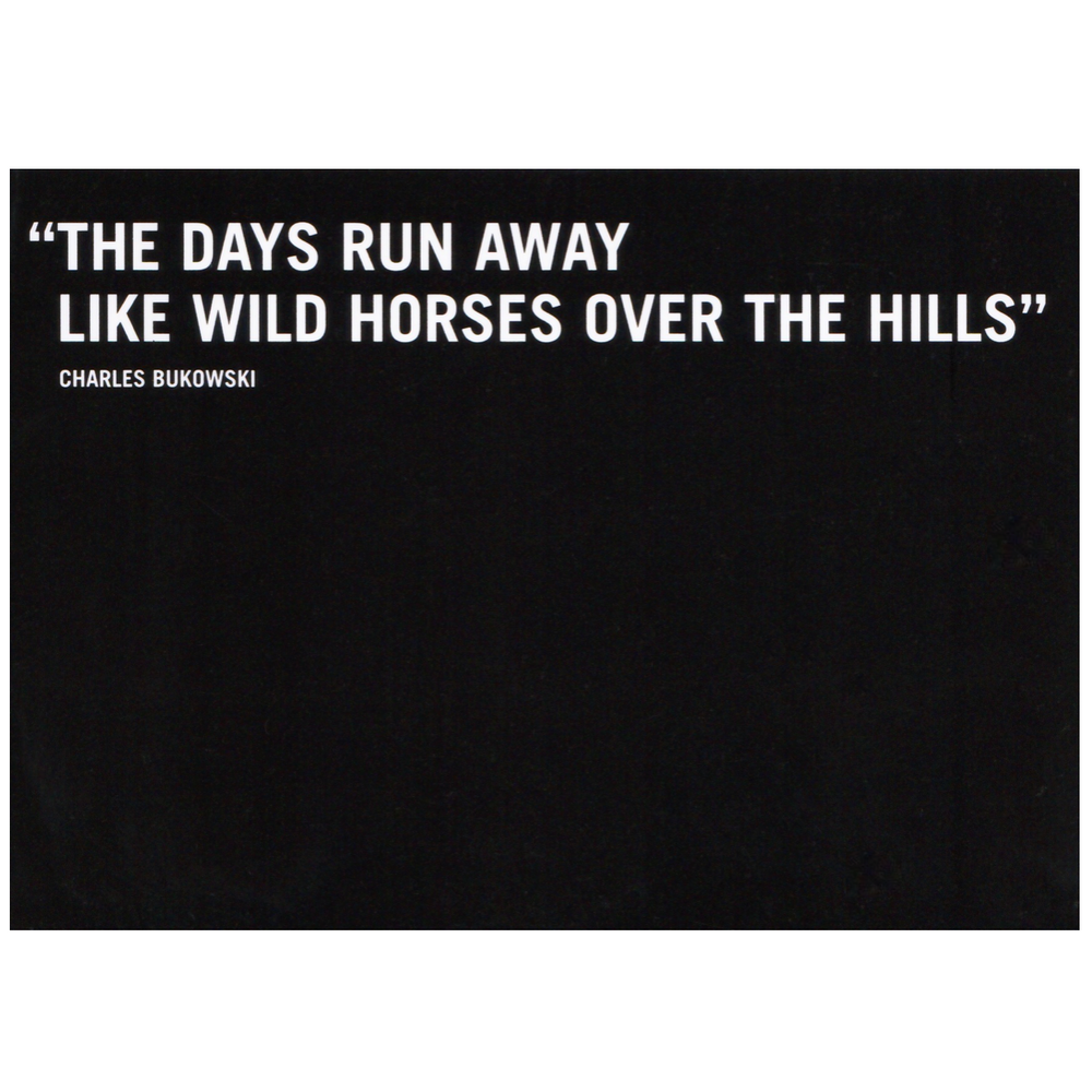 Set of 5 Charles Bukowski Postcards