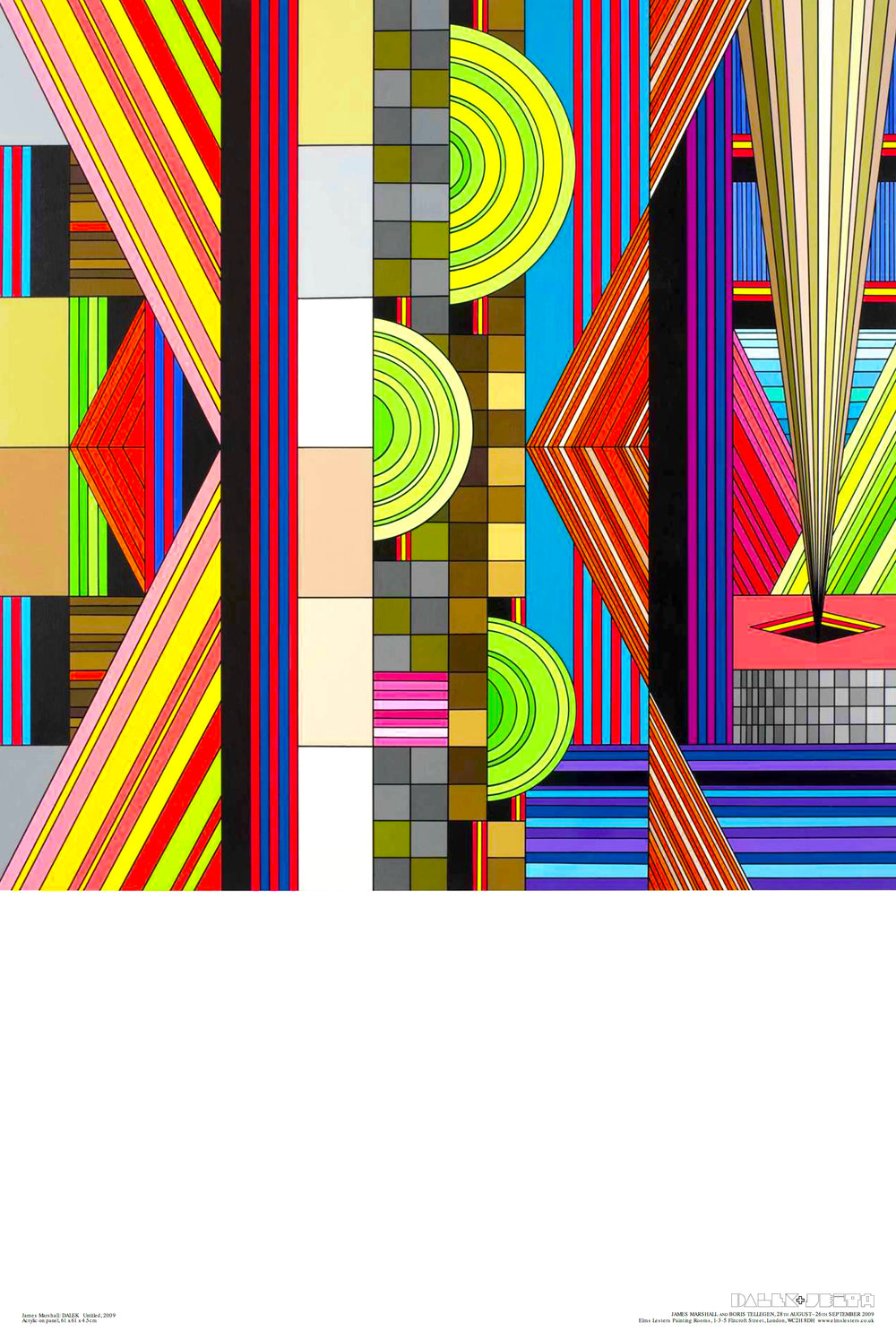 James Marshall DALEK poster for sale from Elms Lesters