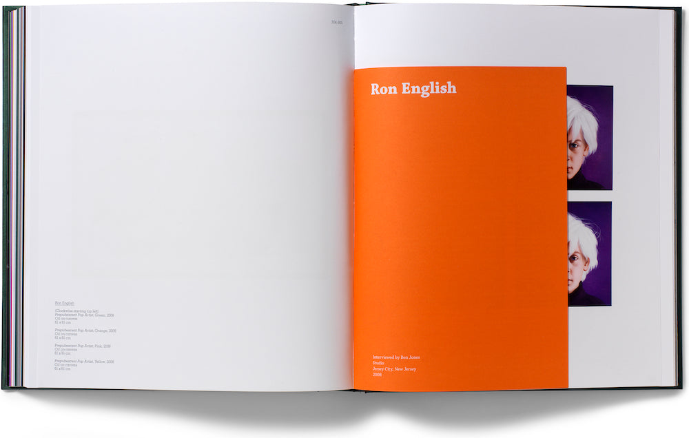 RON ENGLISH limited edition book for sale from ELMS LESTERS